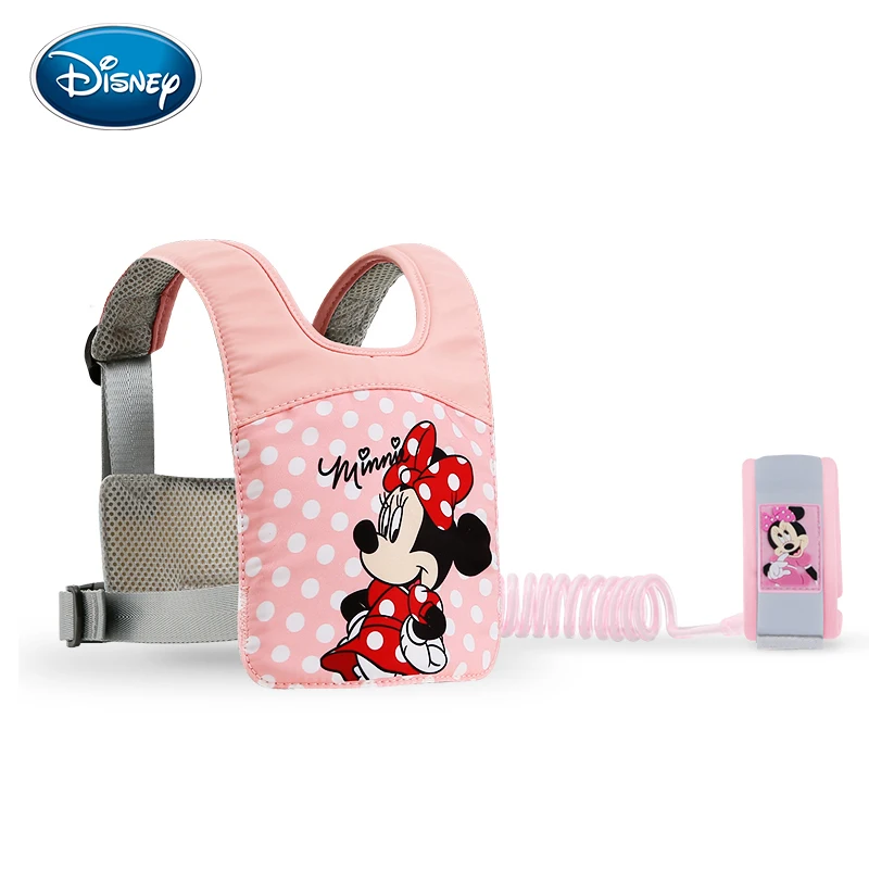 

Disney Safety Lock Anti-Lost Updated Wrist Link Toddler Leash Harness Outdoor Walking Hand Belt Wristband Baby Strap Rope