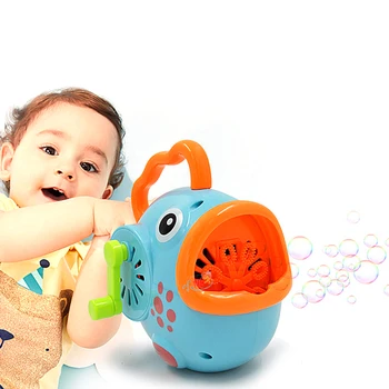 

1PCS Fish Bubble Water Blowing Toys Bubble Soap Bubble Blower Parent-Child Exchange Interactive Toy Outdoor Kids Toys