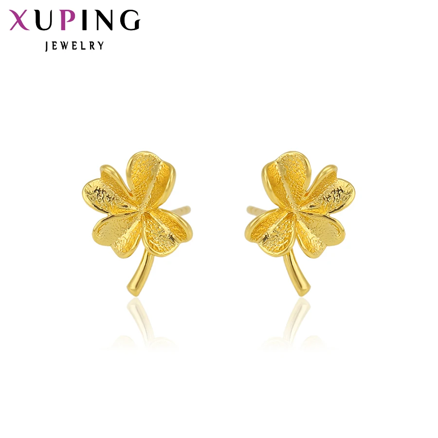 

Xuping Fashion Earring Valentine's Gift Charm Yellow Gold Color Plated for Girl Women Stud Earrings Jewelry 28936