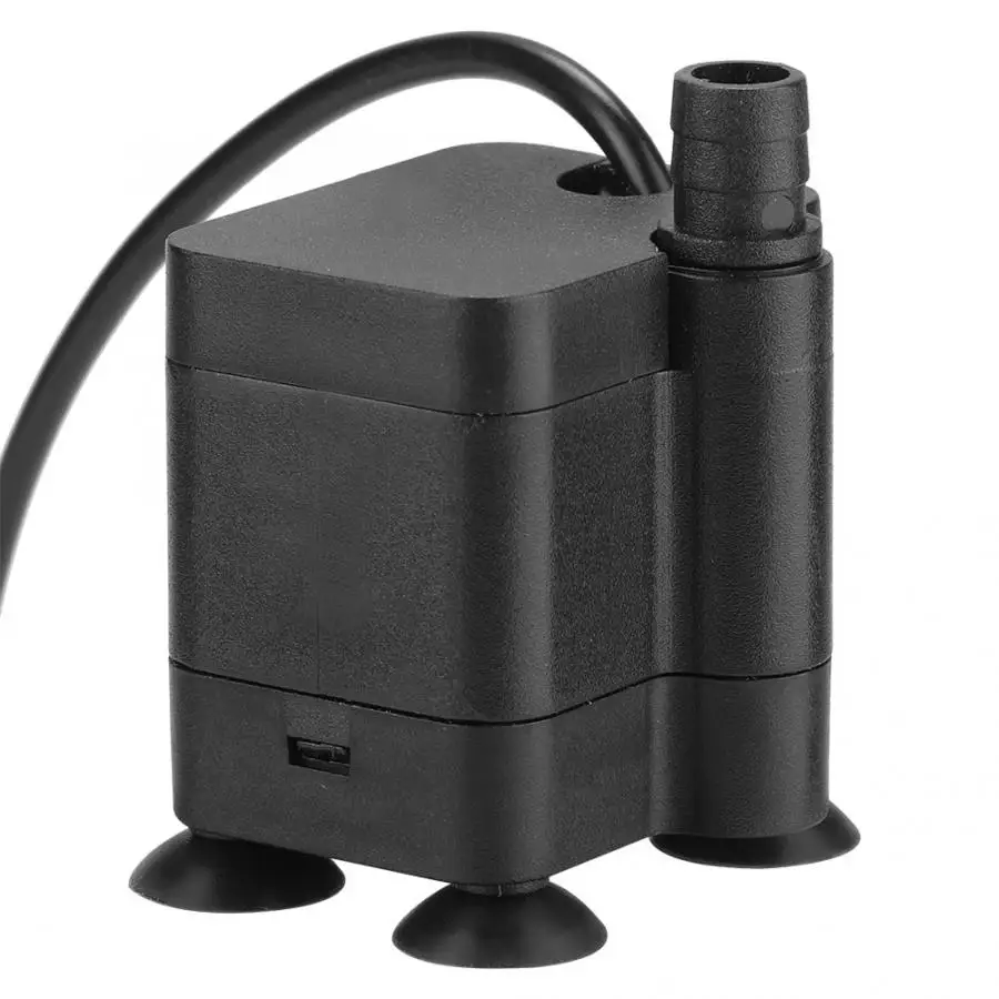 1 шт. USB фильтр для аквариума, воздушный насос для аквариума, микро погружной мини водяной насос, бесшумный насос для аквариума