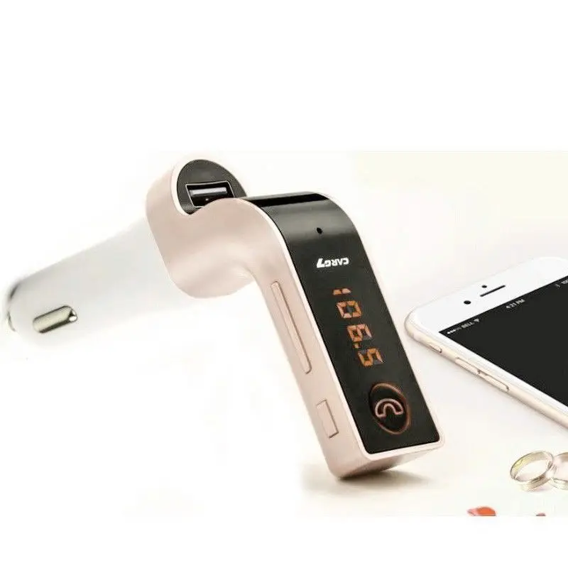 

Bluetooth Car Kit MP3 Player Wireless FM Transmitter Modulator Radio SD USB Charger For iPhone For Samsung MMC G7