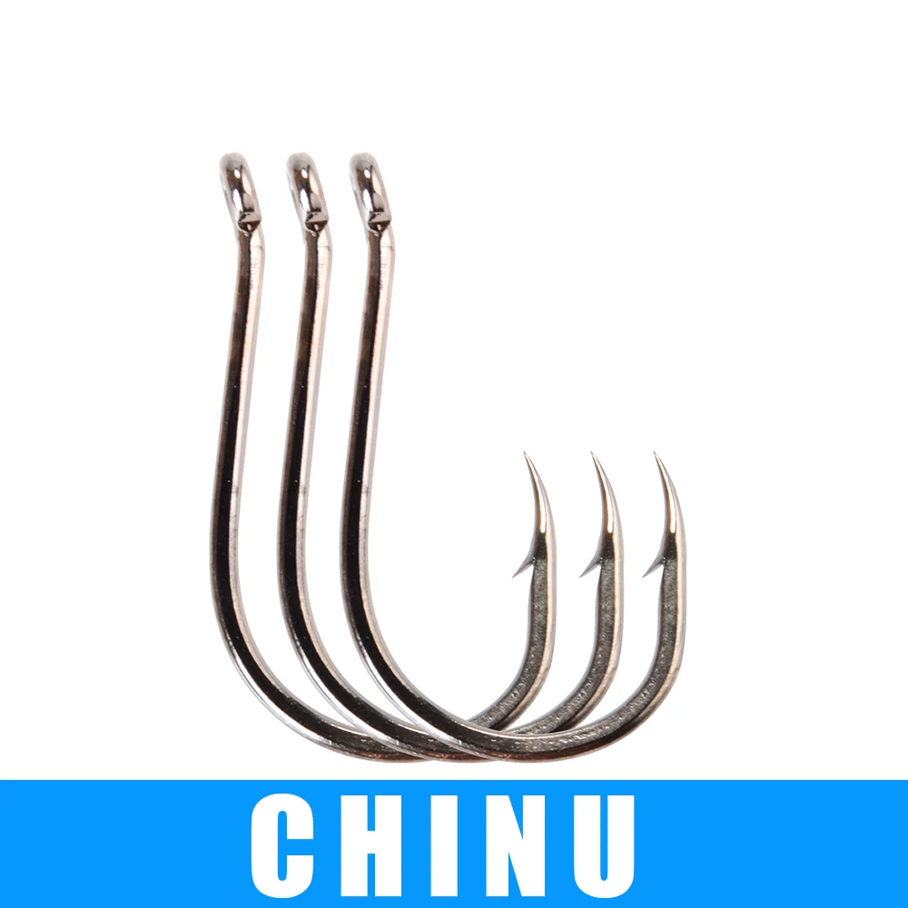 FISH KING 3 упак./лот CHINU рыболовный крючок Размер 1 # - 14 рыболовные крючки из
