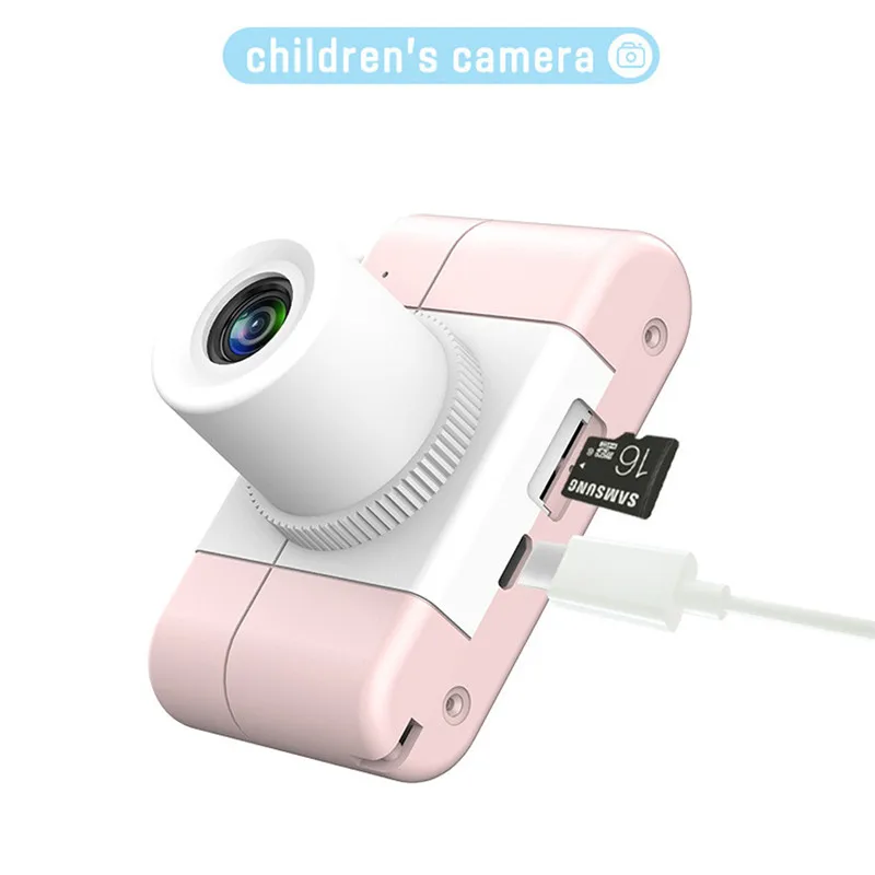 Обучающая Милая Мини-Детская цифровая фотокамера 8.0MP 2," lcd Full View фотография подарок на день рождения крутая детская камера для детей