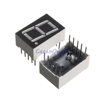 

5pcs/lot Digital tube segment common Anode Red 1 Bit digital Tube 0.56 inch Red LED Display 5161BS