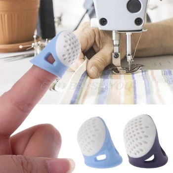 

1PC Silicone Pin Needles Thimble Finger Protector DIY Sewing Needlework Accessory Sewing Tools Drop Shipping