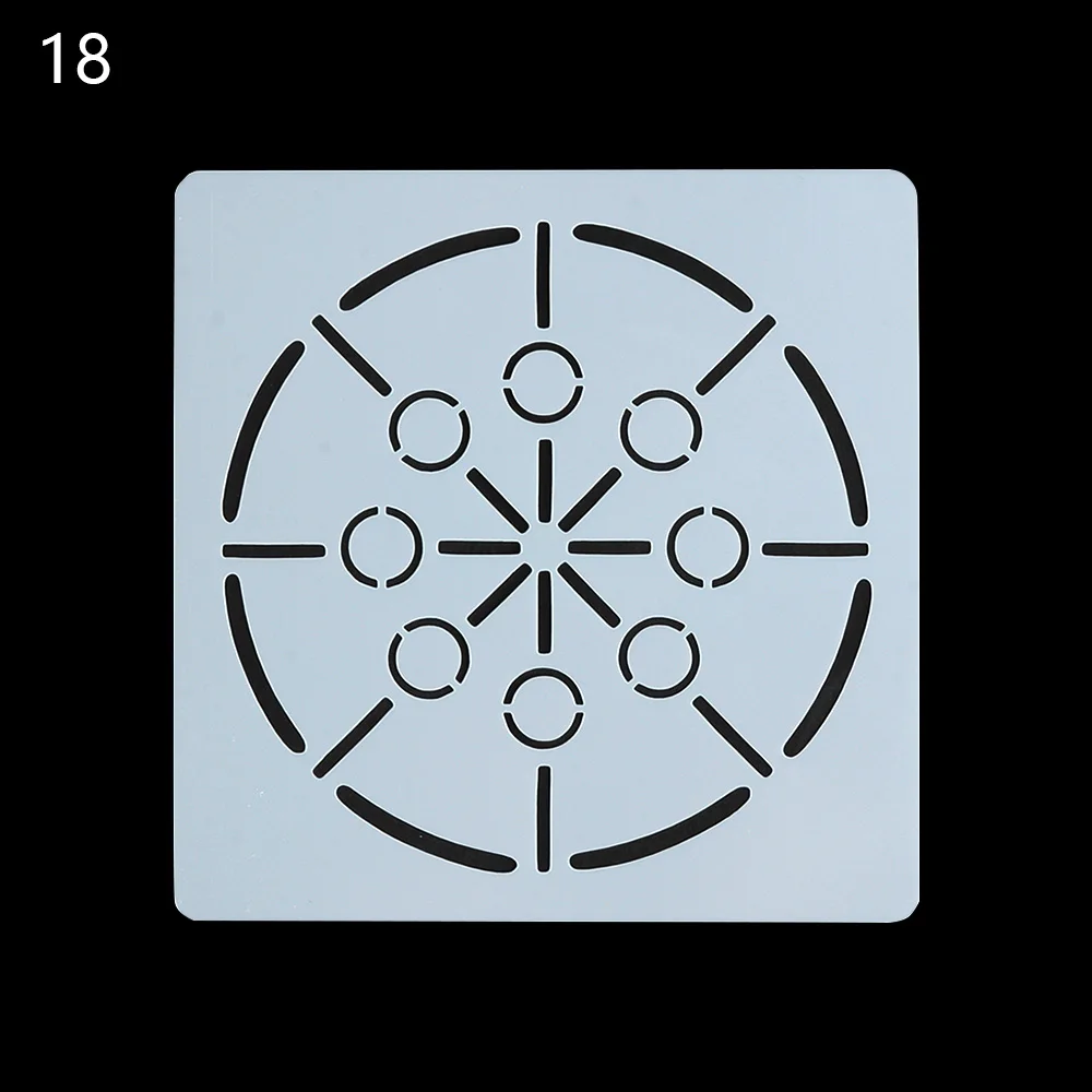 

DIY Template Craft Mandala Auxiliary Layering Stencils Walls Painting Scrapbooking Stamp Album Decor Embossing Paper card #18