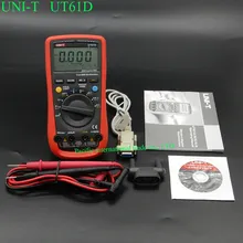 Цифровой Мультиметр True RMS UNI-T UT61D Авто Диапазон 6000 Графы Современные Цифровые Мультиметры ACDC Метр CD Подсветка