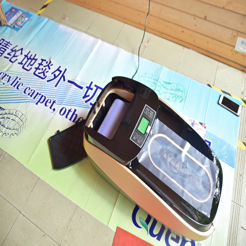 2019 high quality  shoe cover dispenser automatic plastic shoe film cover machine for factory hospital household