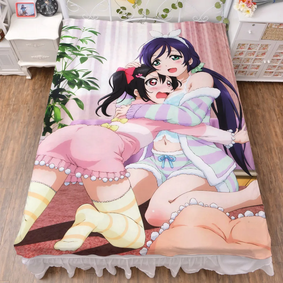

New Anime Cartoon Love Live flat sheet bed sheet top sheet No.015