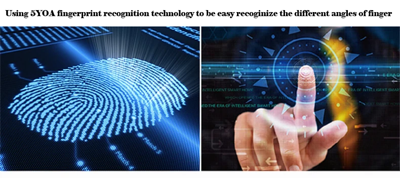 best smart locks for home A10 Biometric Fingerprint Time Attendance System Clock Recorder Employee Recognition Recording Device Electronic Machine badge reader