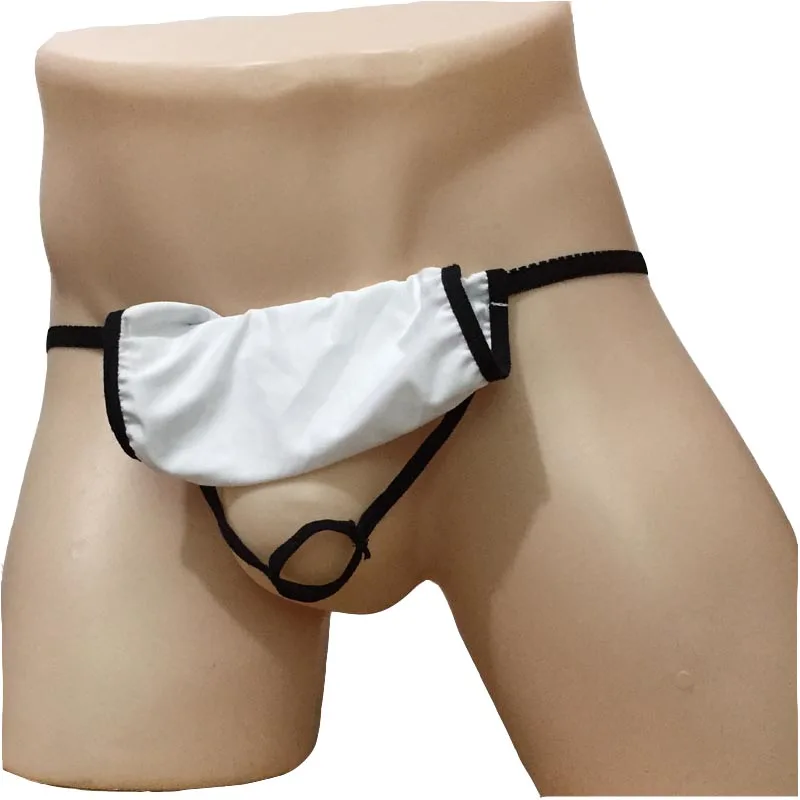 Мужское сексуальное нижнее белье Loincloth с низкой посадкой открытые ягодицы