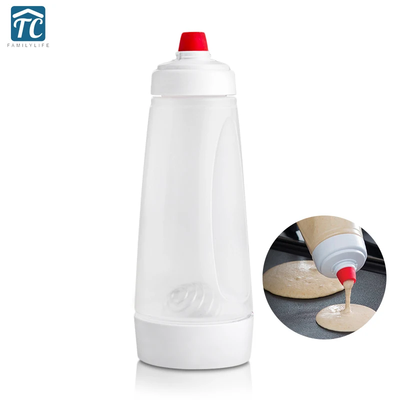 Batter Mixing Bottle Cupcake Muffin Tool Pancake Dispenser Waffles