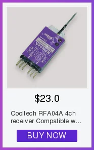 Cooltech RSF04C S-FHSS совместимый приемник для FUTABA поверхностных систем 3PV 4PV 4PX 7PX