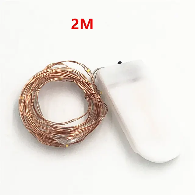 Guirlande lumineuse féerique en fil de cuivre de 2M 20 LED – Image 6