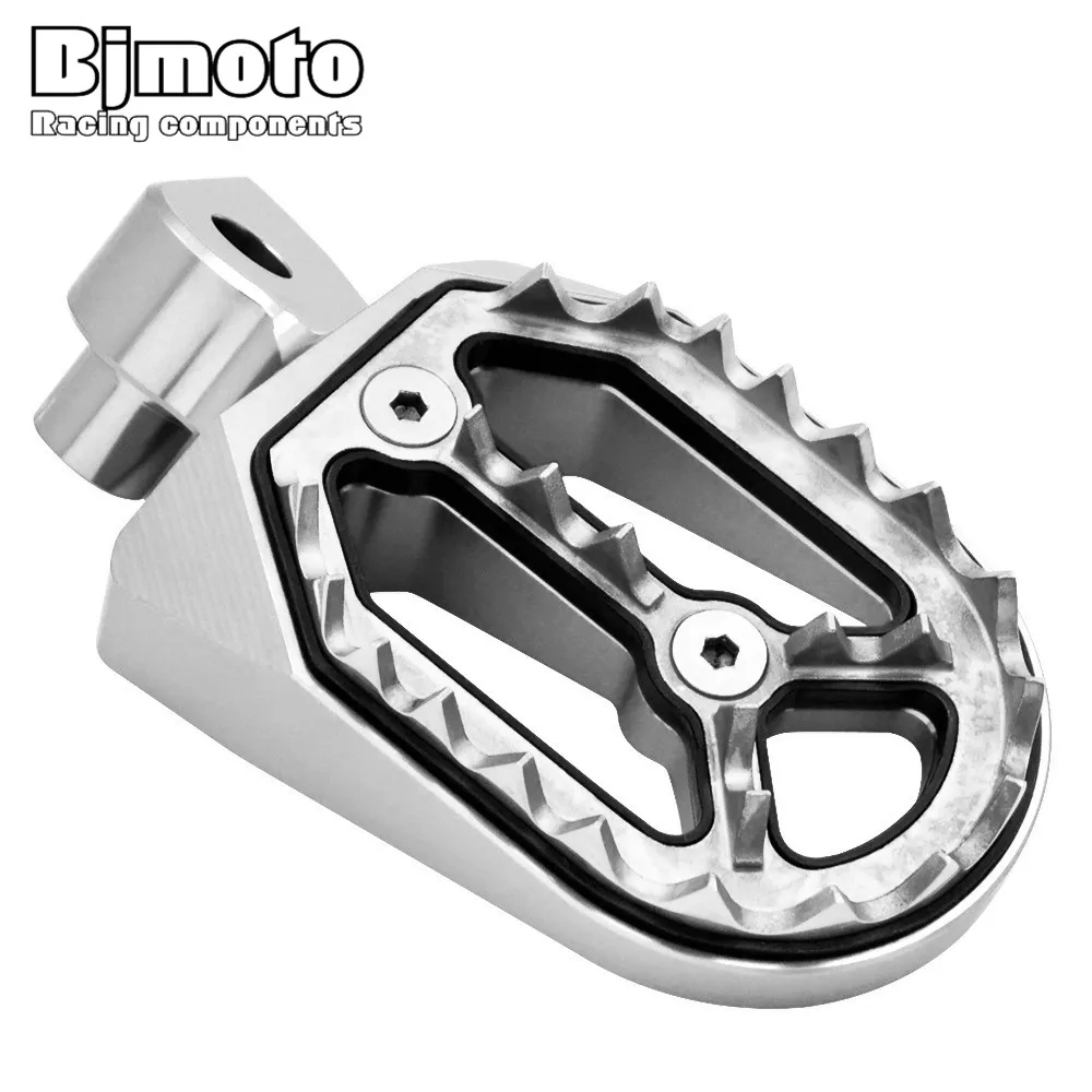 Подножки для мотоцикла BJMOTO YAMAHA YZ85/125/250 99 15 YZ/WR250F YZ450F CNC Алюминиевые