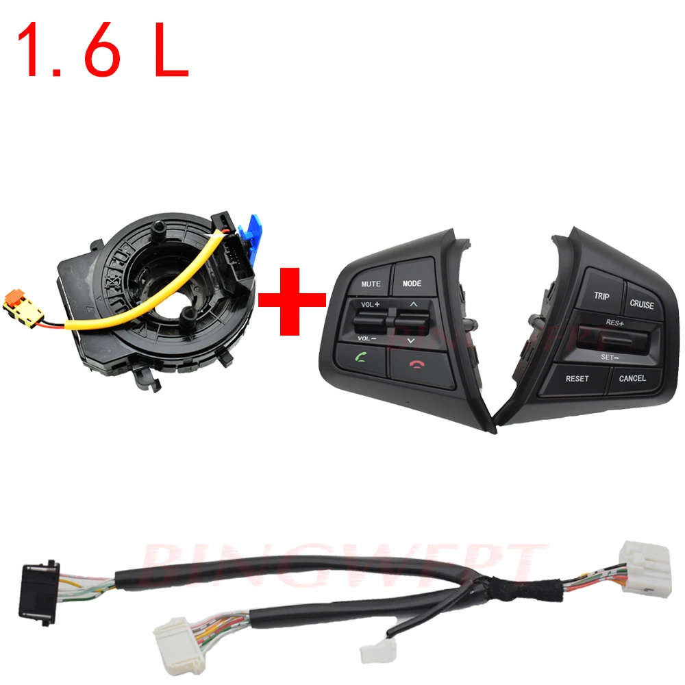 

For Hyundai Ix25 Steering Wheel Remote Control Button Multifunctional Upgrade Constant Speed Cruise Control Smart Button