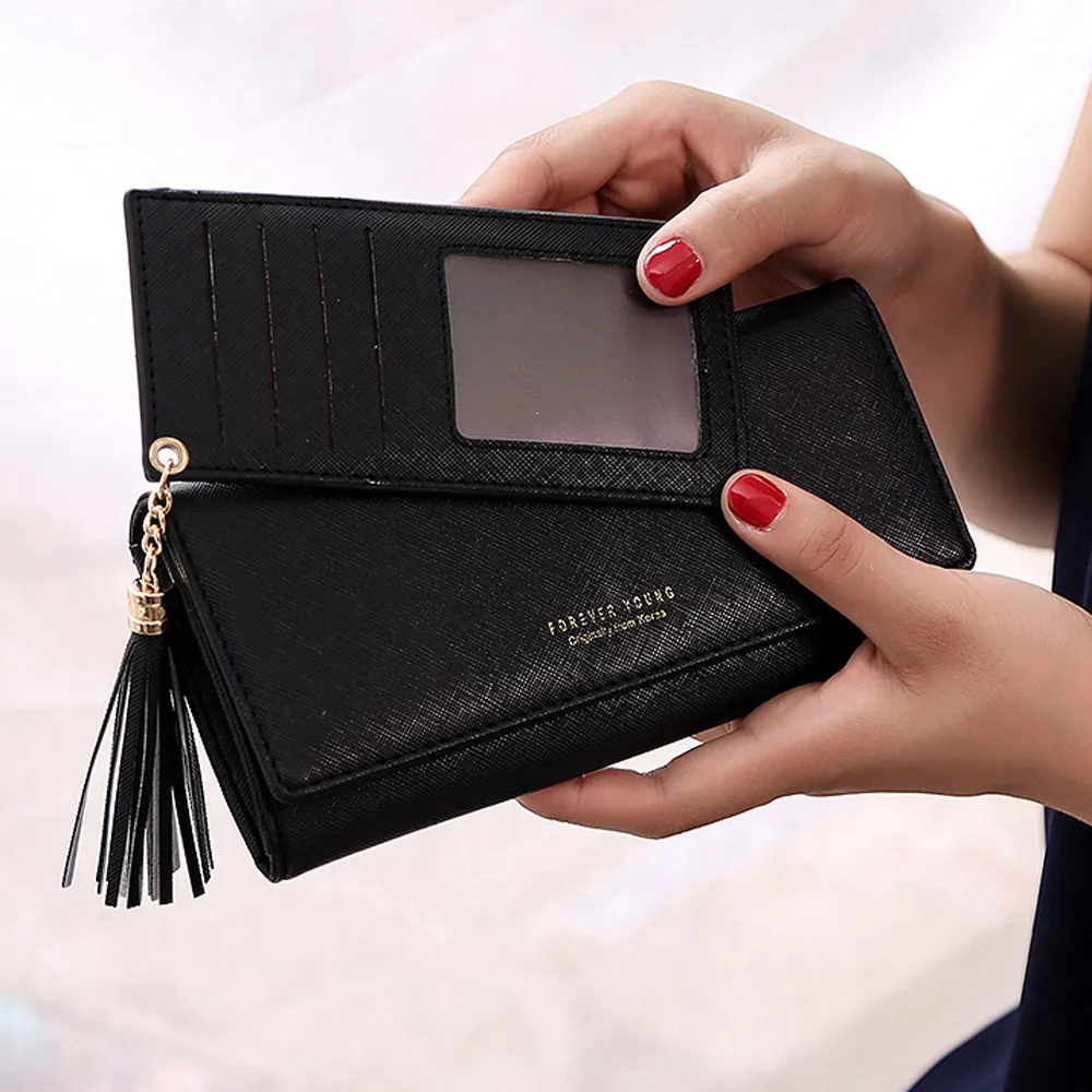 

Women Long Wallet Card Holder Fashion Clutch Bag Purse Wallet Handbag Bag Large Capacity Hasp & Zipper Wallet Female Purse