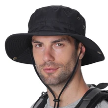 Солнцезащитная шляпа с защитой от ультрафиолетового излучения, летняя кепка с широкими полями для пешего туризма, шапка для рыбалки, для кемпинга, охоты, спорта, альпинизма, путешествий