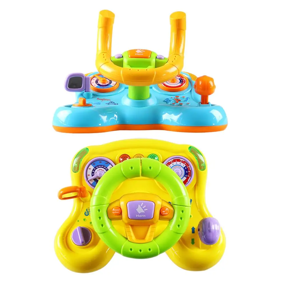 

Children's Early Education Sound and Light Deformation With Vibration Steering Wheel Toy