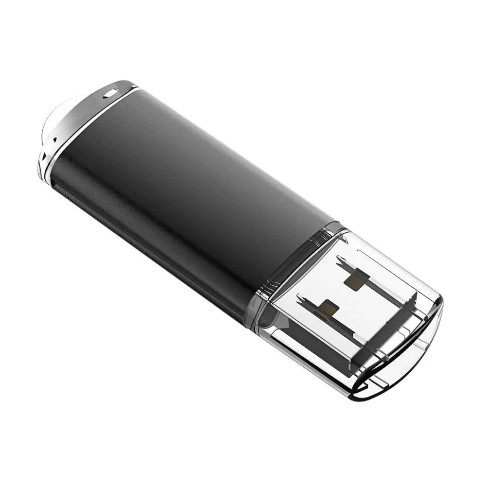 J-бокс 16 ГБ USB флеш-накопитель прямоугольная флеш-карта памяти 16 Гб флешки в виде большого пальца для компьютера ноутбук Mac планшет USB устройство подарок - Цвет: Черный