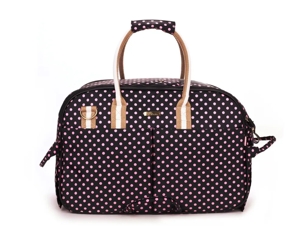 Dot Фиолетовый грубого помола двойной скрепленный полиэстер холст ПЭТ переноска для собак Сумка Мода маленький щенок собаки сумка