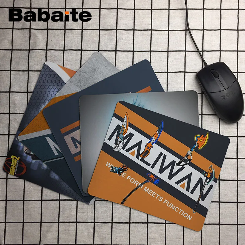 

Babaite Background Anti-Slip Fabric&Rubber Rectangle Slide Mat Maliwan Borderlands Hot Sale Mouse Pad Computer Gaming MousePads