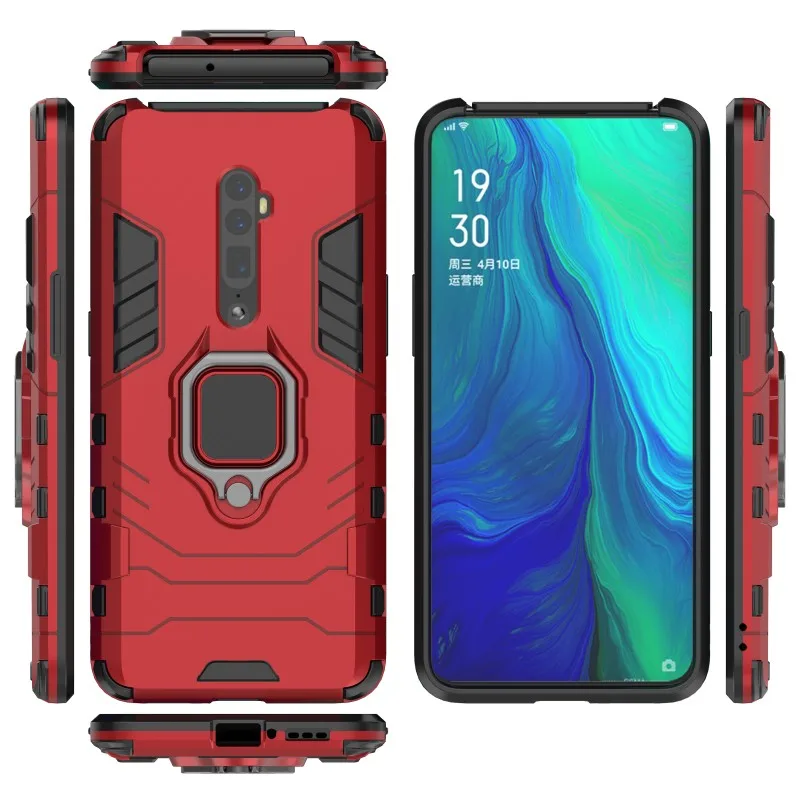 Чехол для OPPO F11 F9 Pro Рено 10x зум Realme X чехол для OPPO R17 Pro R15 R11 R9 R11S плюс A5 A3S A9 K1 K3 кольцо с функцией подставки