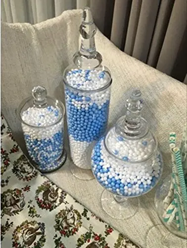 Lucia crafts 1 корт/лот (прибл. 1500 шт.) 5 10 мм Мини пенопластовые шарики для