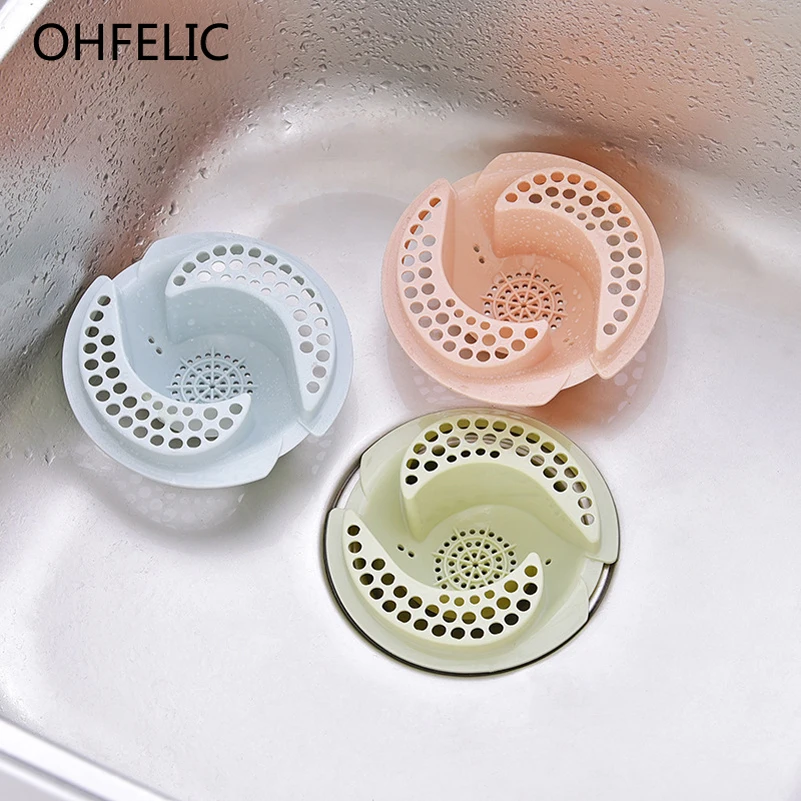 Горячая Силиконовый Фильтр для слива раковины волосы в ванной ловушка стопор фильтр для кухни Ванная Комната Toliet аксессуары