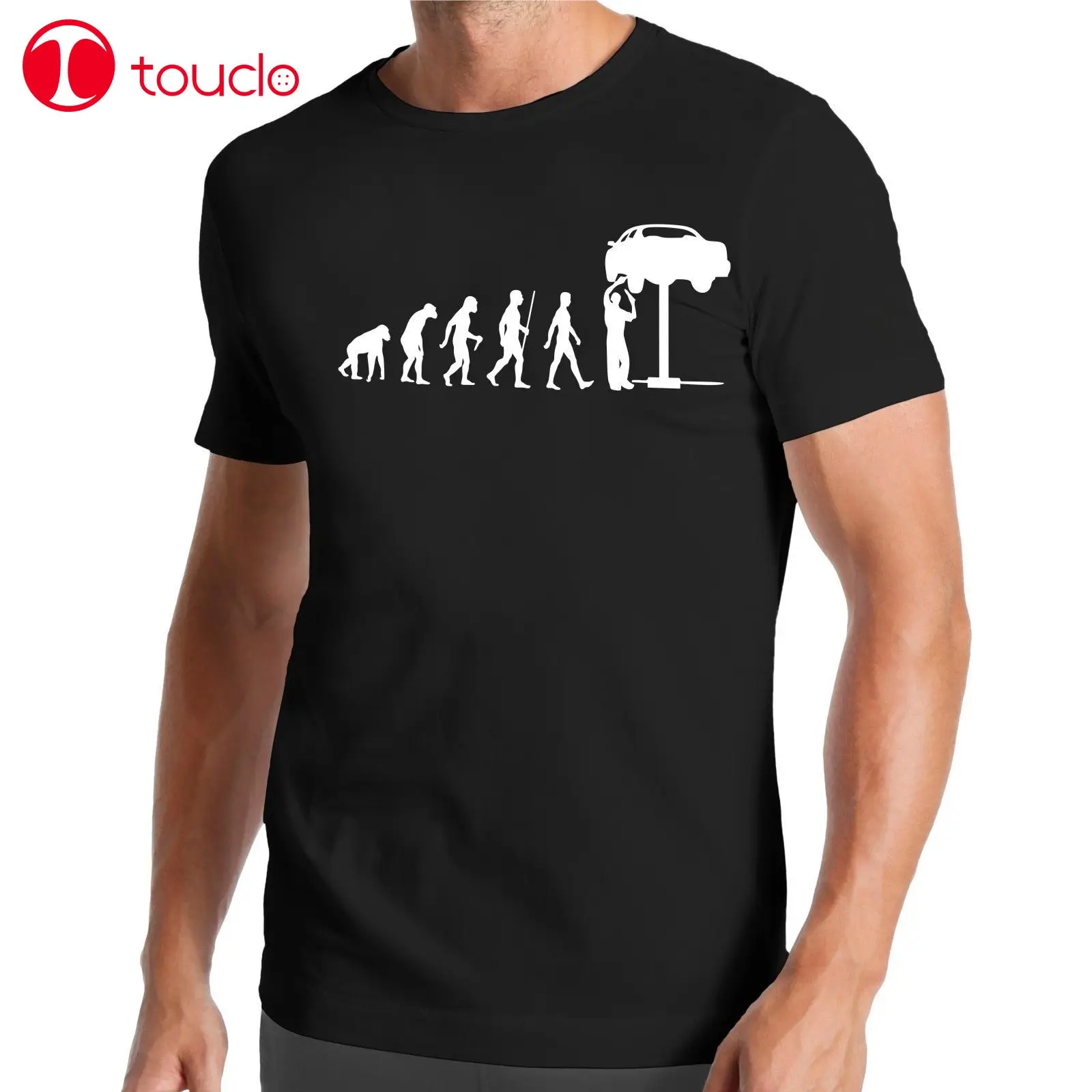 

2019 Fashion Cool Men T-Shirt Evolution Car Mechanic T-Shirt Wrench Tuning Car Sweatshirt