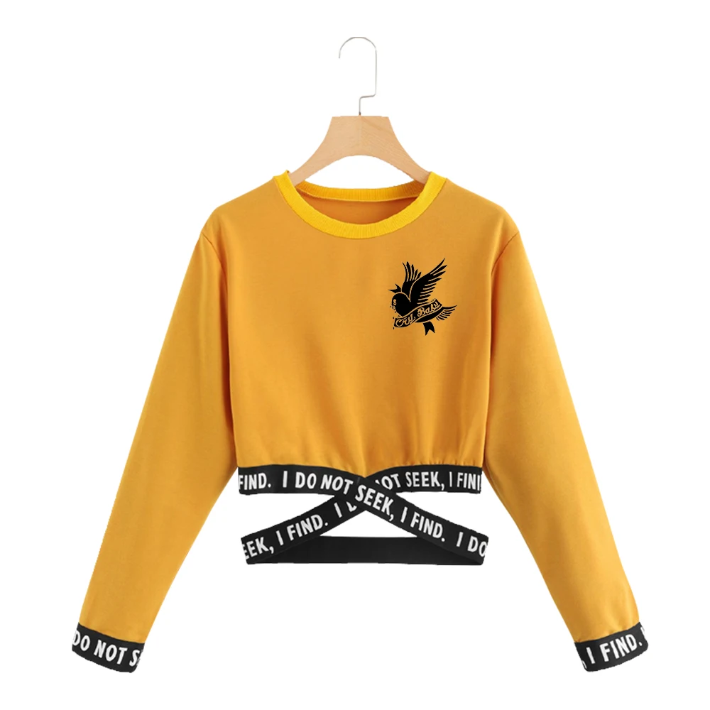 Lil Peep Новая мода принт harajuku удобный монолитный свитер высокого качества Женская толстовка Горячая Распродажа Пальто Толстовка