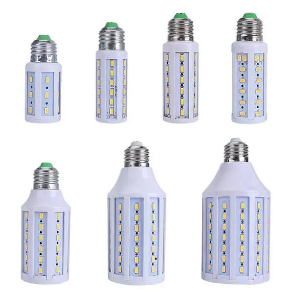 

7W 9W 10W 12W 15W 25W 30W LED Lamp 5630 SMD E27 E14 LED Bulb 220V 110V Energy Saving LED Corn Light Lampada Cold/Warm White