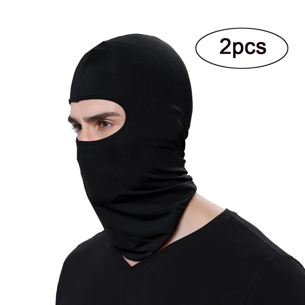 Hot Sale 2pcs Multi function Warm Ski Mask Full Face Motorcycle Cycling