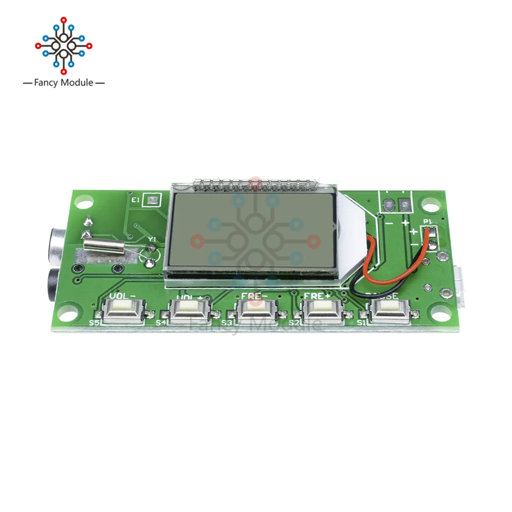 DSP & PLL цифровой беспроводной микрофон стерео fm-передатчик модуль 87-108 мГц