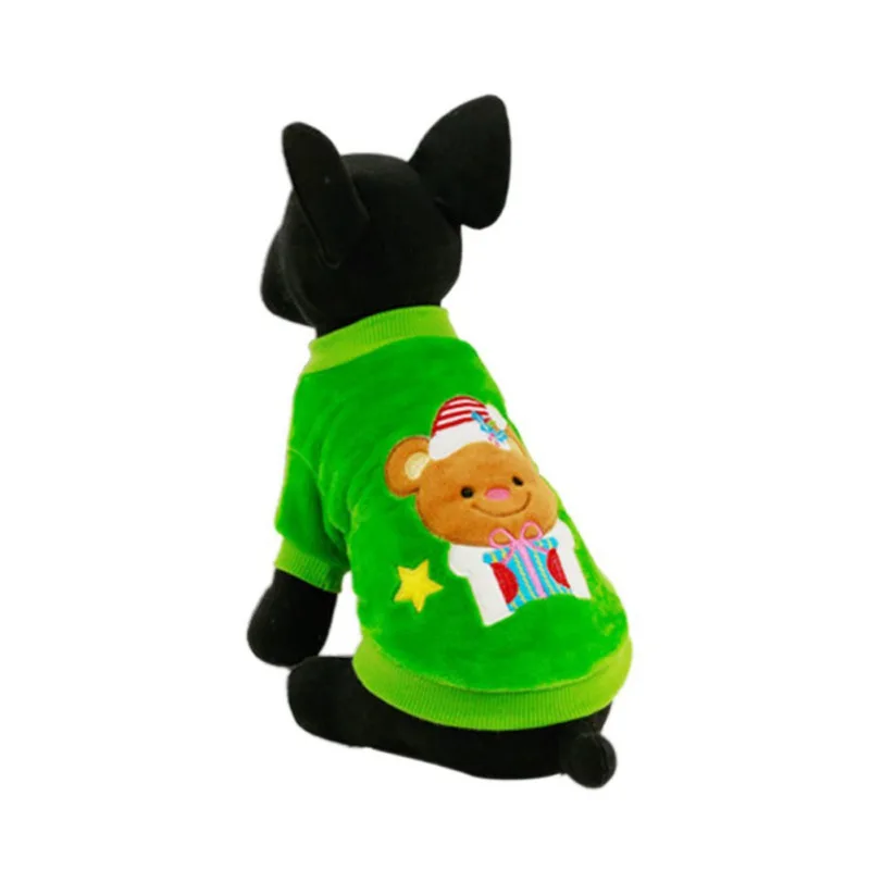 Goede 11.11 Hond Trui Kerst Kleding Hond Santa Beer Jas Winter Warm Honden Outfit Two Legged Kleding Voor Honden