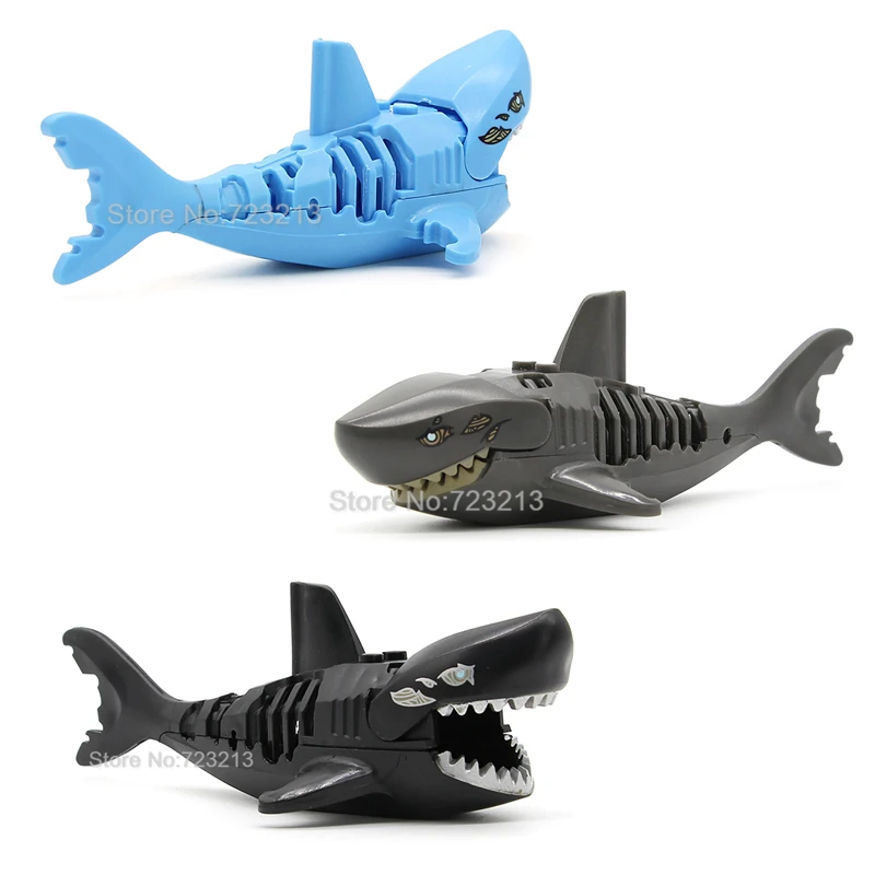 

Ghost Zombie Shark Block Pirates of the Caribbean Single Sale Jack PG1008 Building Blocks Set Model Bricks Toys for Children