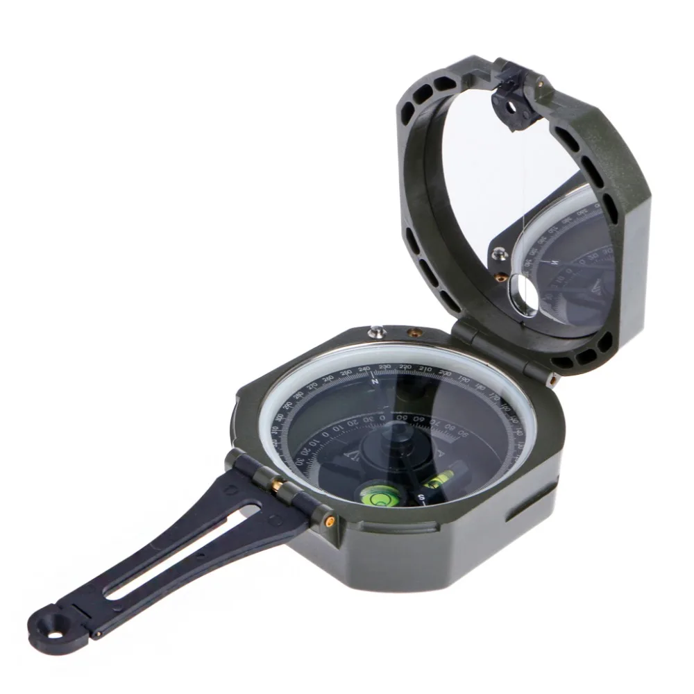 1PC Plastic 0 360 Degrees Hiking Gear Compasses & GPS High Precision