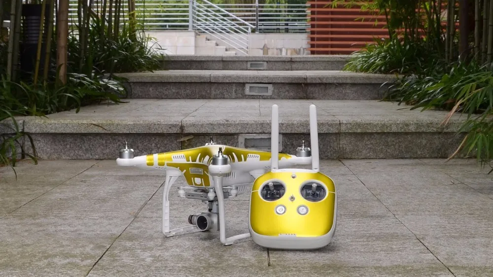 PGY DJI Phantom 3 PVC Matte Golden Ice Film Skin Decal Stickers Vinyl Film Phantom 3 Accessories Drone Wrap Sheet Film Sticker