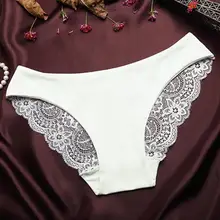 Women’s Sexy Lace Panties Seamless Cotton Breathable Panty Briefs Plus Size Girl Brand Underwear