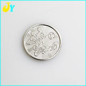 200 шт. Жетоны для аркадных игр 25*1,85 мм из нержавеющей стали Жетоны Корона логотип для Jamma MAME развлекательная машина шкаф - Цвет: Mickey