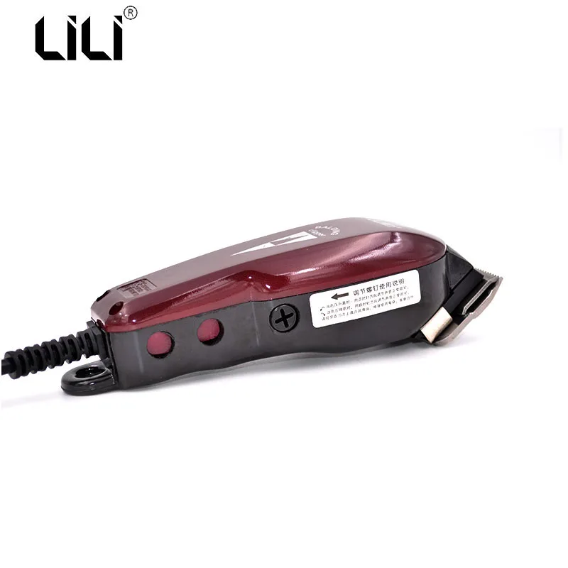 LILI мощная электрическая машинка для стрижки волос из нержавеющей стали для мужчин, профессиональная машинка для стрижки волос, электрический триммер для волос, BC-126