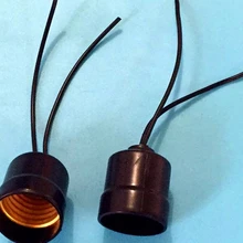 10 шт. E27 круглые светодиодные лампы с 8 см провода 230 v 6a