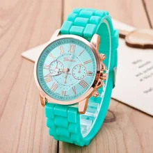 Hot Sales Geneva Brand Silicone Women Watch Ladies Fashion Dress Quartz Wristwatch Female Watch Clock relogio feminino kol saati Hot Sales Geneva Brand Silicone Women Watch Ladies Fashion Dress Quartz Wristwatch Female Watch Clock relogio feminino kol saati