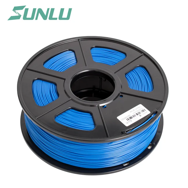 

3d printer filament new free ship SUNLU 3D PLA Printer Filament 1KG/2,2LB Spool 1,75MM Luminous Color 100% no bubble