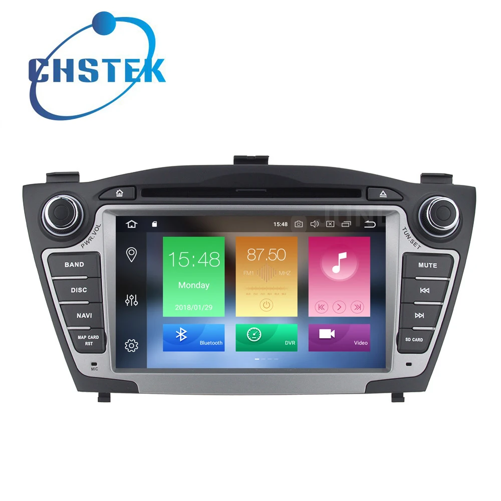 

Octa core Android 8.0 Car DVD Player for Hyundai IX35 IX 35 Tucson 2011-2013 with Radio GPS WiFi BT 4GB RAM
