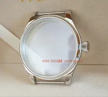 Parnis 44 MM aço inoxidável 316L assista case fit 6497/6498 04a movimento Do Vento Mão Mecânica(China)