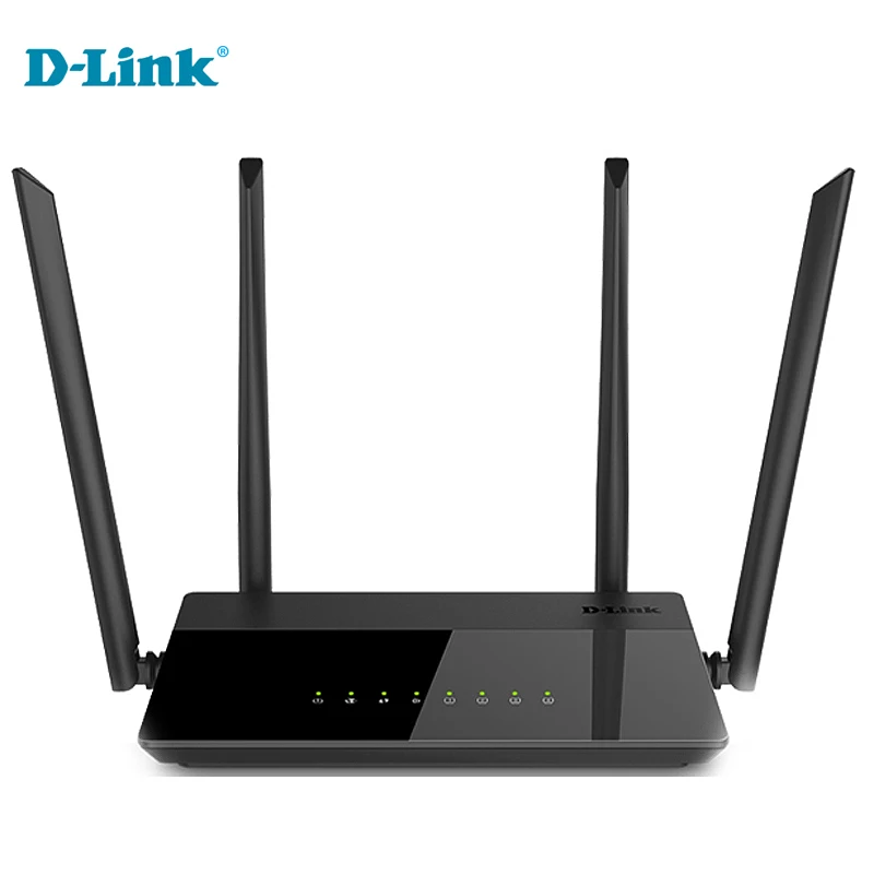 Discount Cheap D Link 1200Mbs English Russian 5G Modem Home Fiber WiFi Router Firmware 2.4G/5Ghz Gigabit Smart Wireless Router|wireless router|wifi
