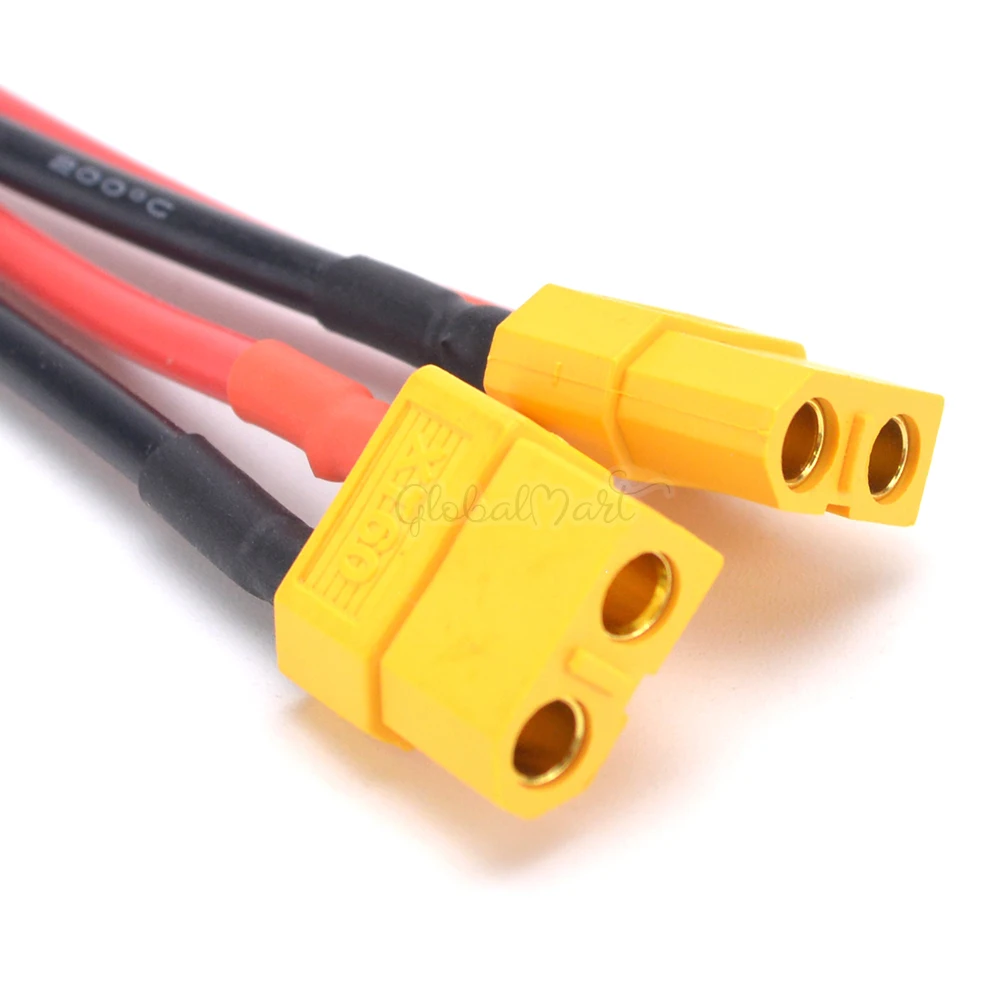 XT60 Male to Female Parallel Connector Cable Extension Y Splitter XT60 Parallel Cable (6)