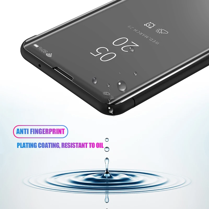 Mirror-Smart-Flip-Phone-Case-For-Xiaomi-Redmi-Note-7-Pro-Full-Clear-View-Leather-Stand (3)