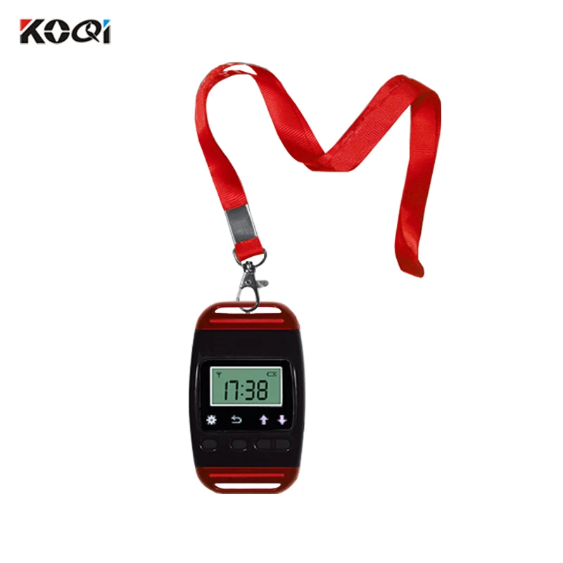 433 МГц часы приемник Беспроводная система вызова официанта вызова пейджер ресторанное оборудование питание обслуживание клиентов K-400